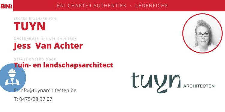 Jess Van Achter van Tuyn Architecten