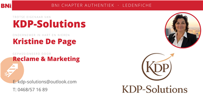 Kristine van KDP-Solutions